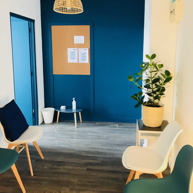 Tony Calçada Psychologue Tours et Psychothérapeute salle d'attente